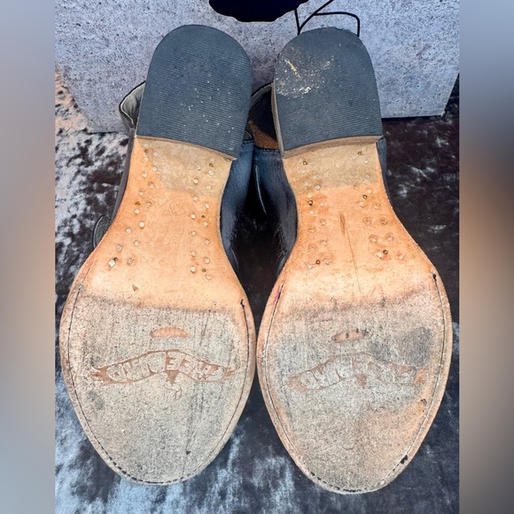 FREEBIRD Quail Black Multi Distressed Strappy Sandals Size 9 - Picture 12 of 14